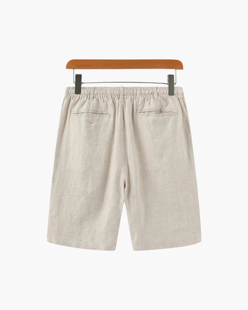 The Vineyard Linen Short – Subtle Refinement in Natural
