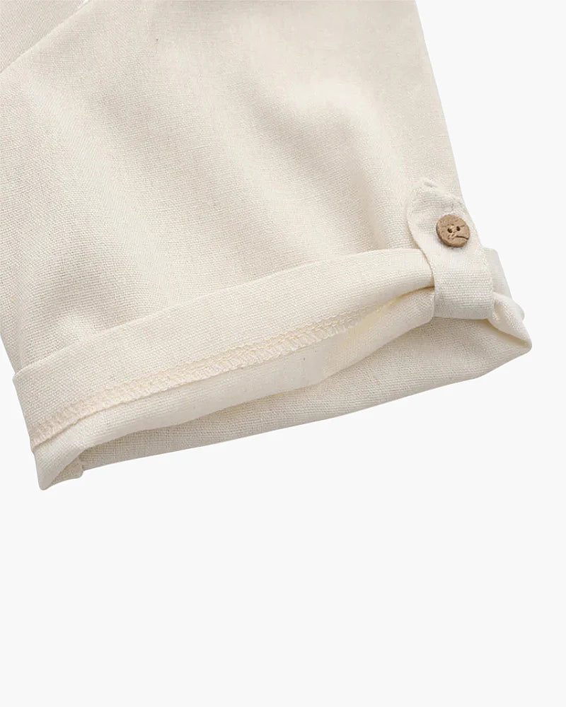 The Amalfi Polo – Linen Elegance for Riviera Mornings