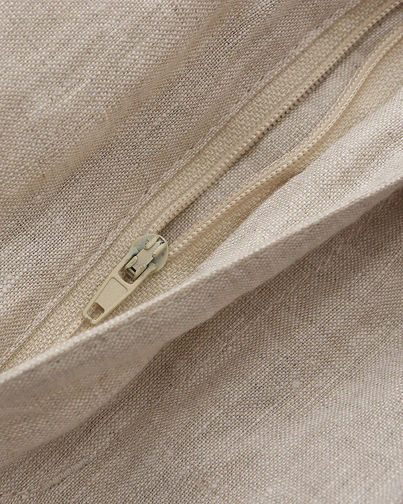 The Vineyard Linen Short – Subtle Refinement in Natural