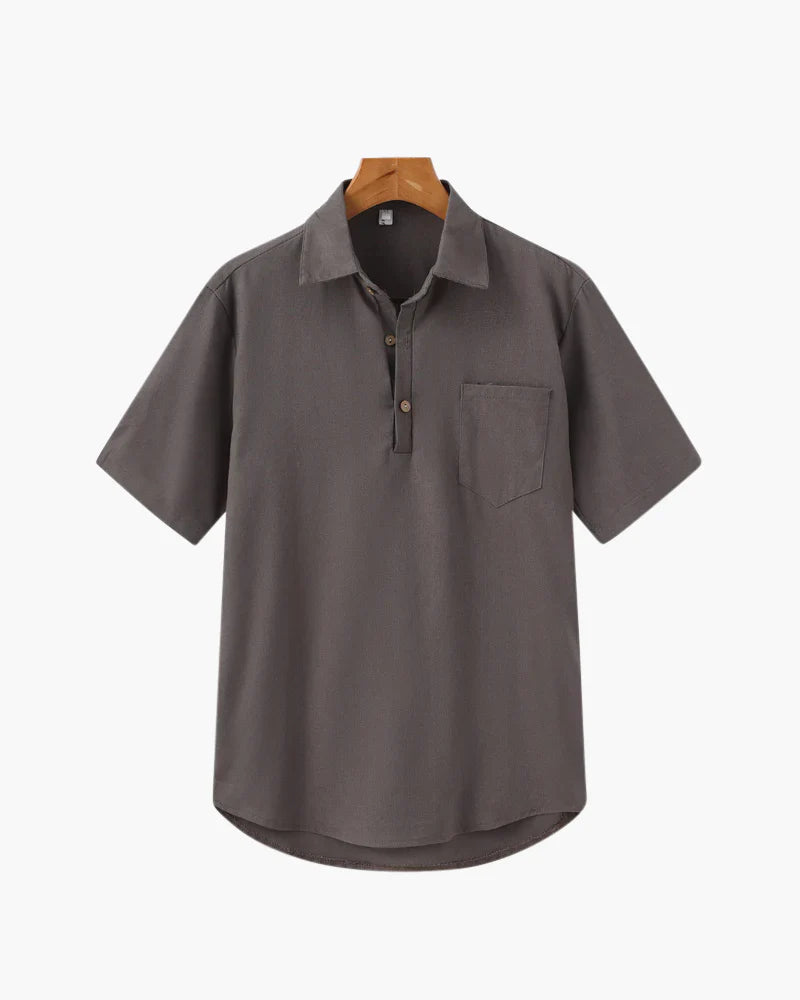 The Palermo Polo – Charcoal Poise on Coastal Afternoons