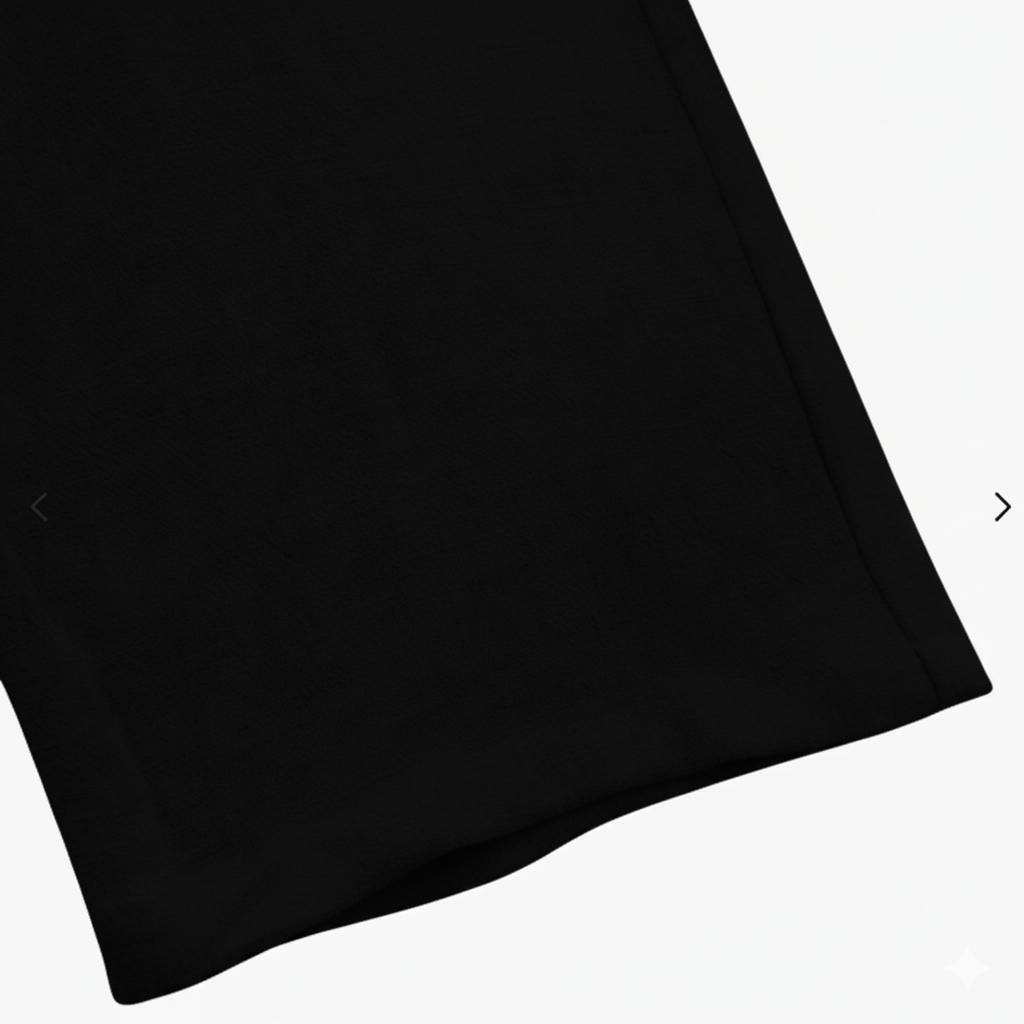 Sorrento Linen Trousers – Onyx Black