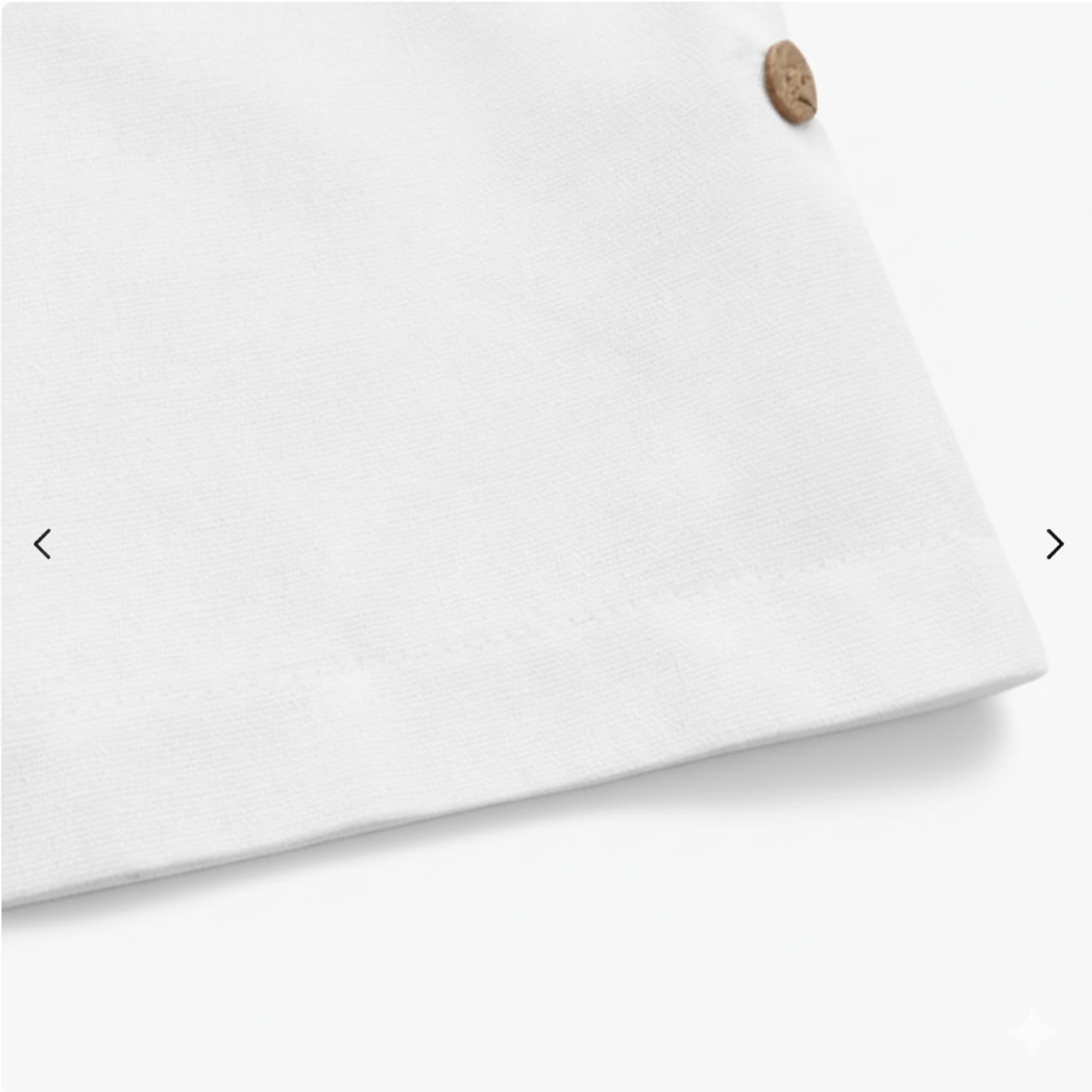 The Ashford Polo – Quiet Sophistication in Pure White