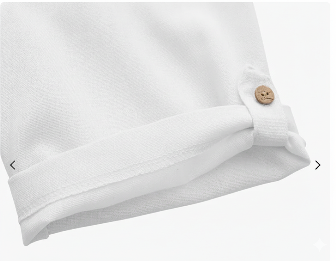 The Ashford Polo – Quiet Sophistication in Pure White
