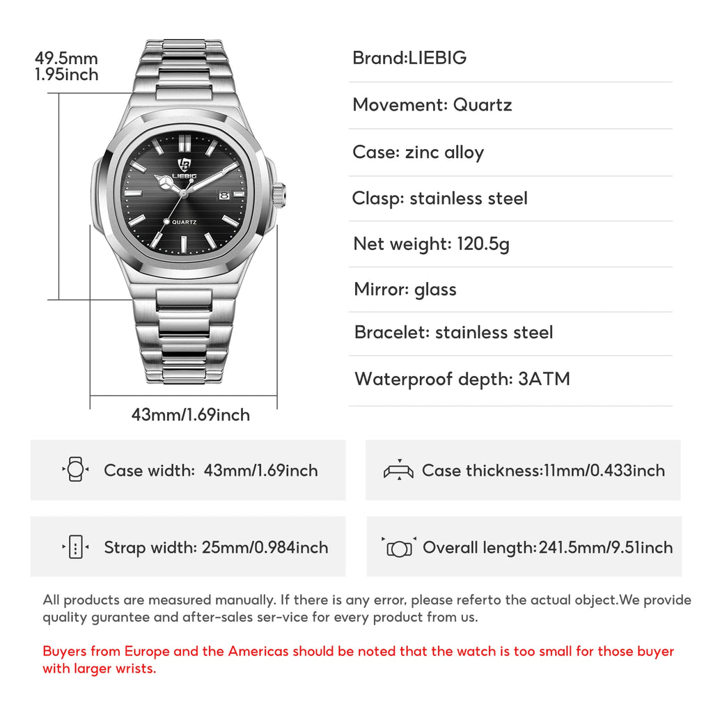 Classic Stainless Steel Quartz — Elegance in Everyday Precision