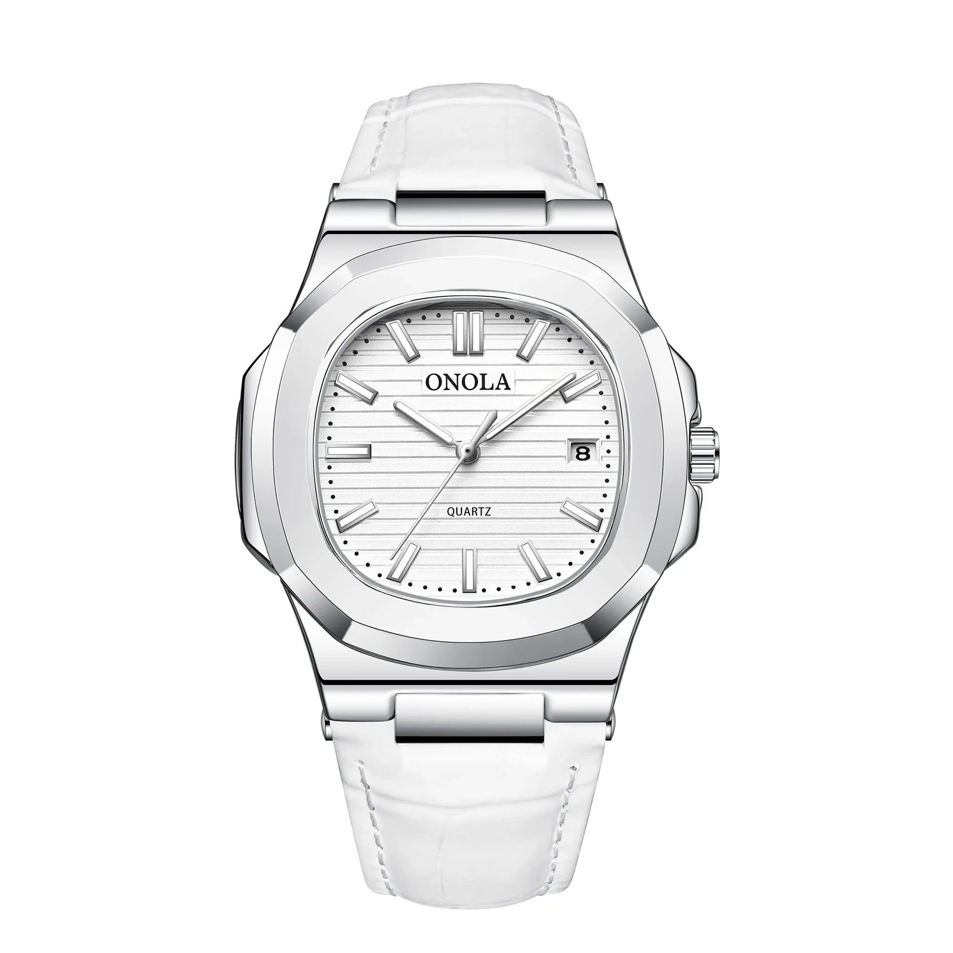 Leather Luxury Quartz Watch — Understated Sophistication in Motion