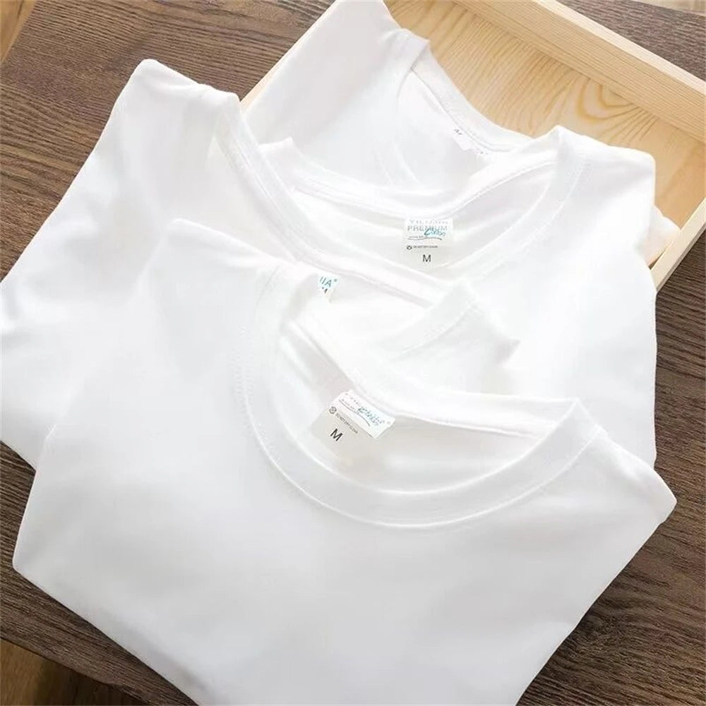 The Foundation Tee – Understated Essential in Optic White
