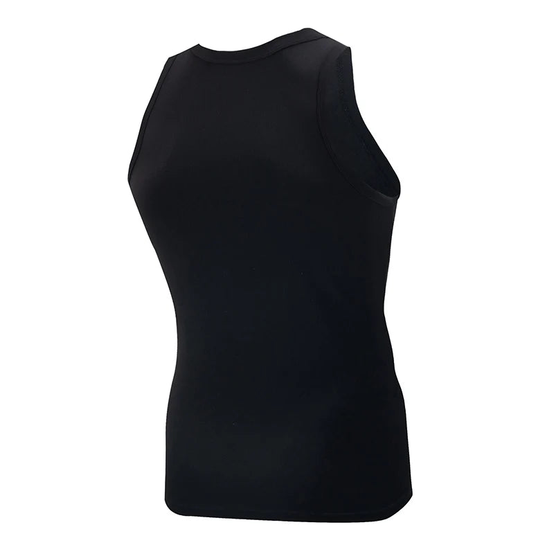 The Amalfi Tank – Discreet Power in Midnight Black