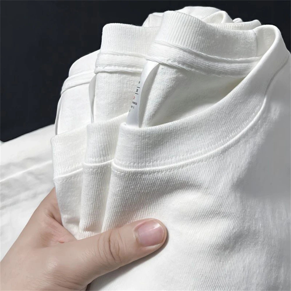 The Foundation Tee – Understated Essential in Optic White