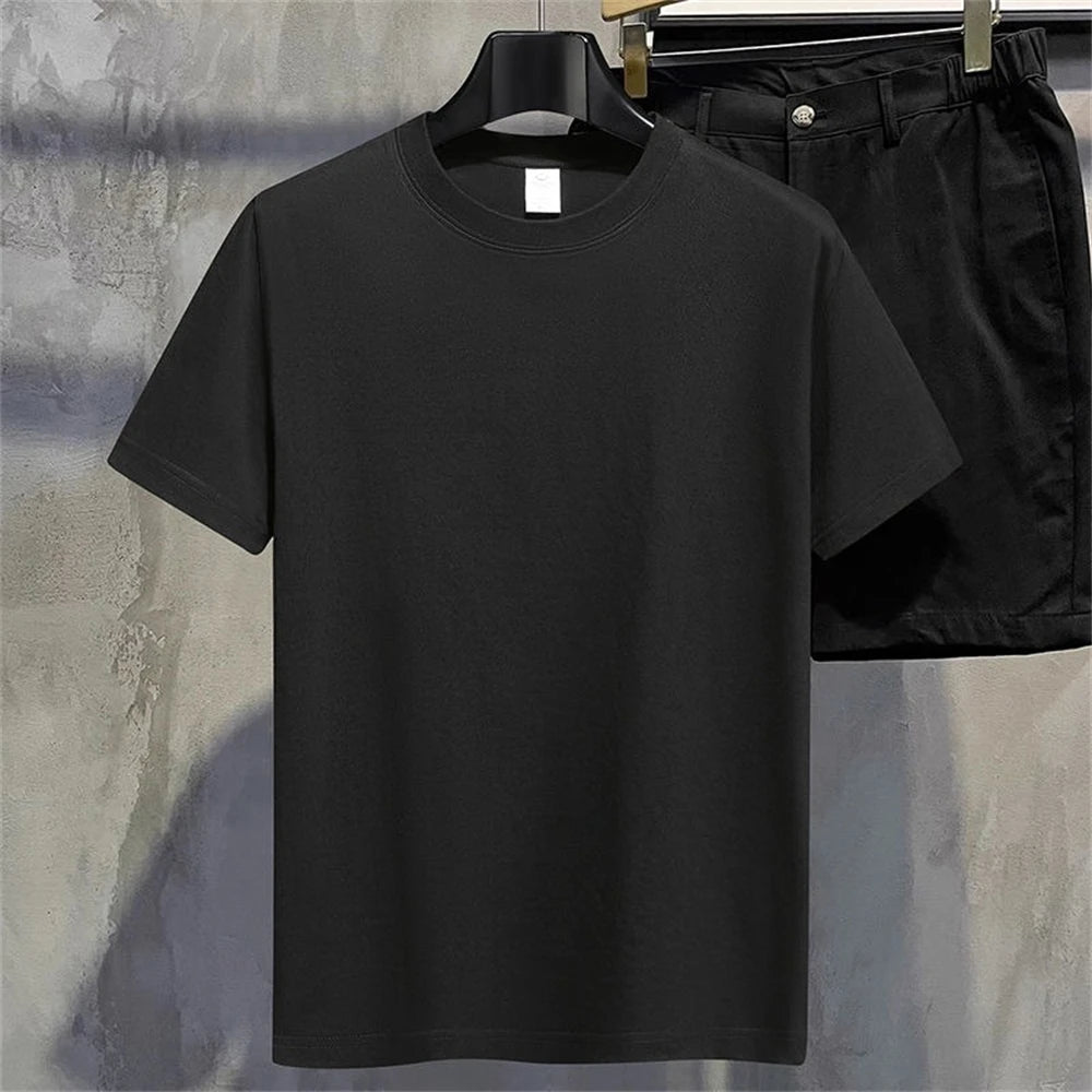 The Foundation Tee – Understated Essential in Jet Black
