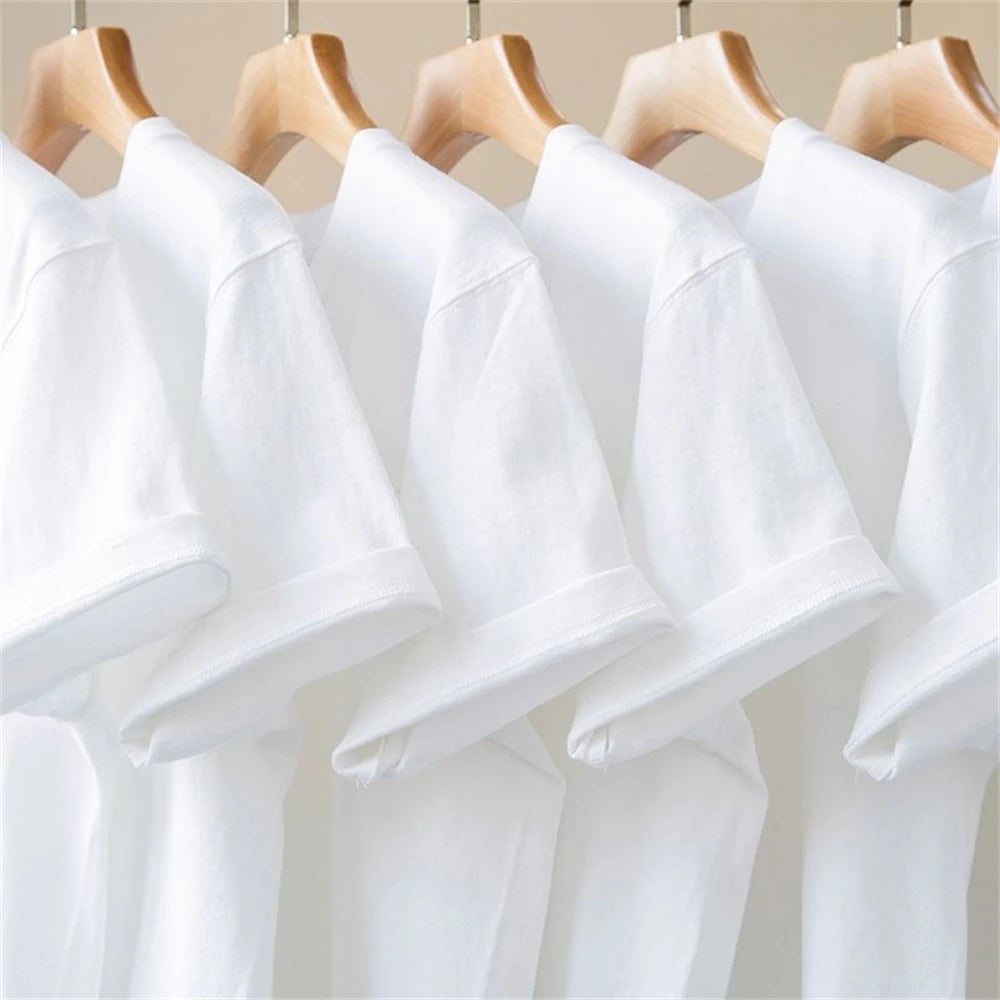 The Foundation Tee – Understated Essential in Optic White