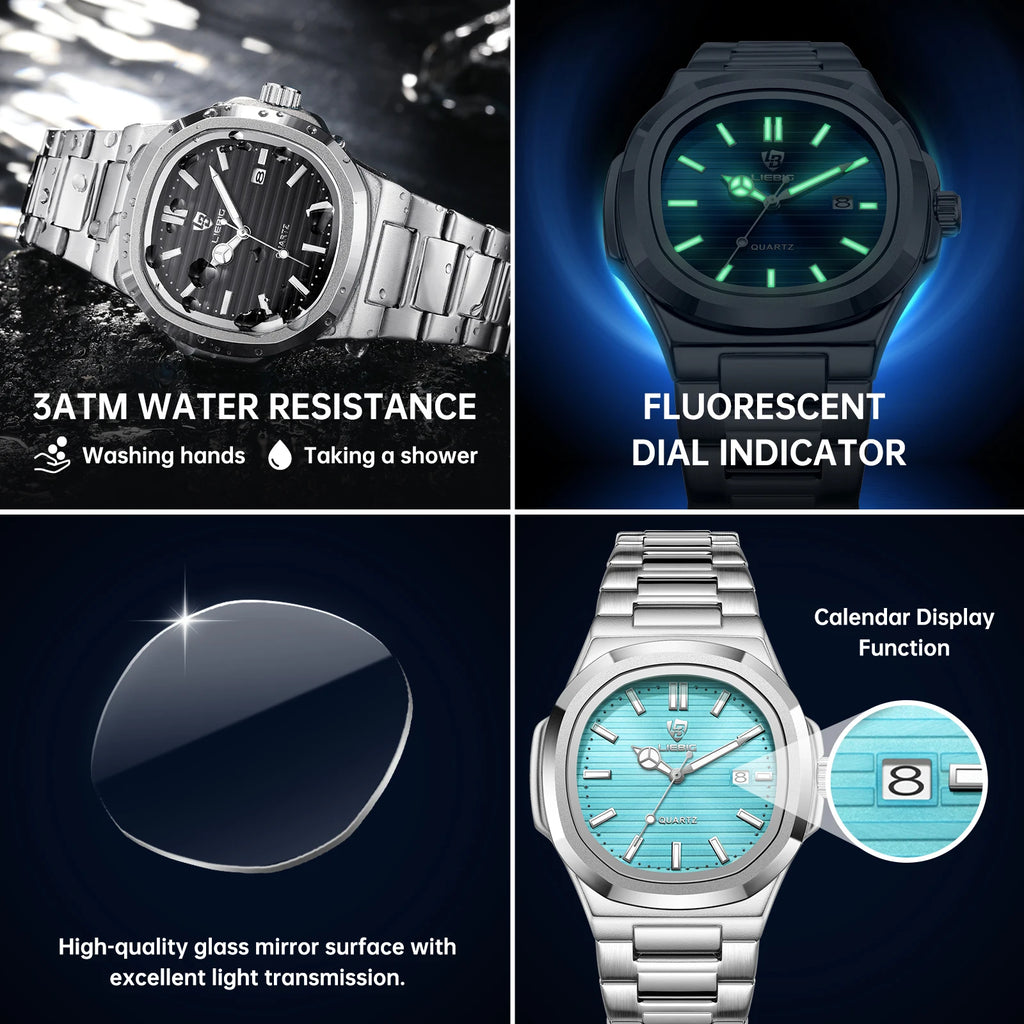 Classic Stainless Steel Quartz — Elegance in Everyday Precision