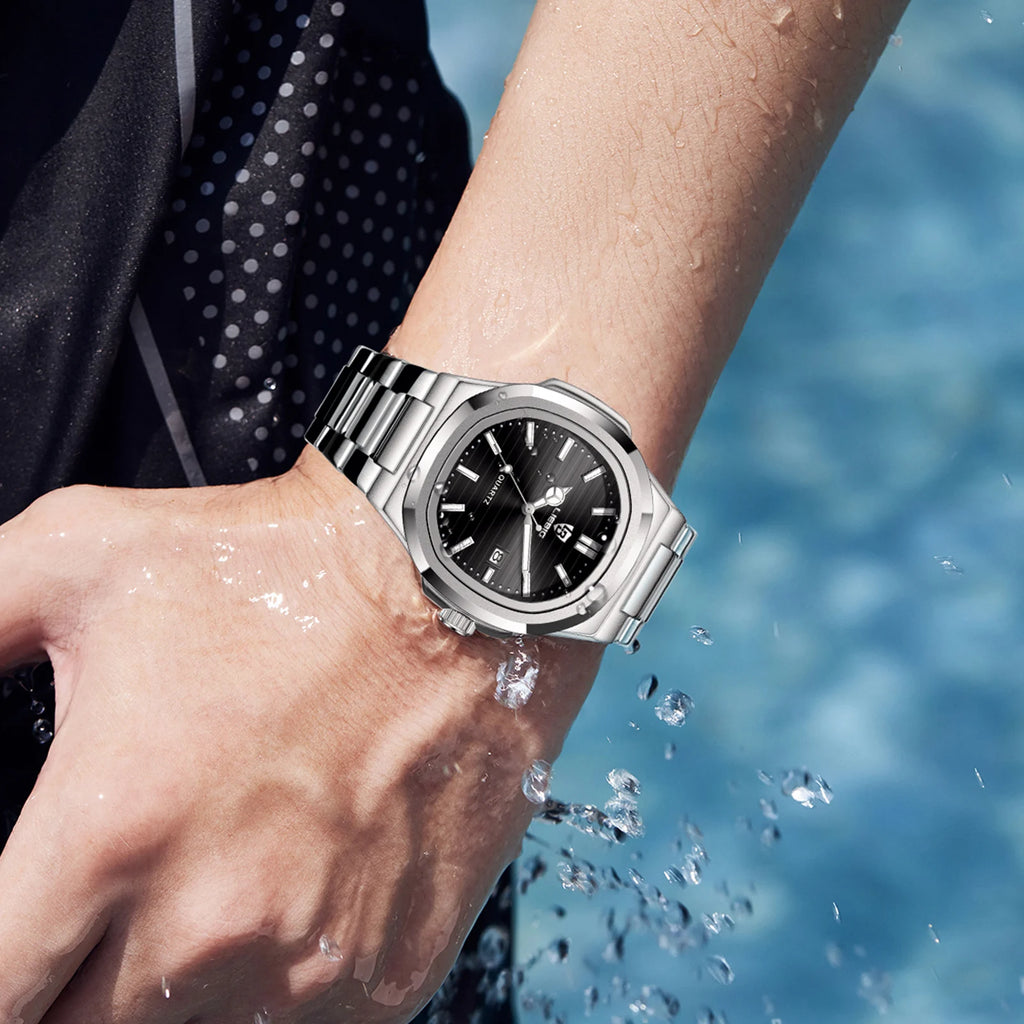 Classic Stainless Steel Quartz — Elegance in Everyday Precision