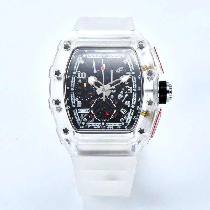 Sapphire Tourbillon Masterpiece — Crystal-Cased Ultra-Luxury Timep