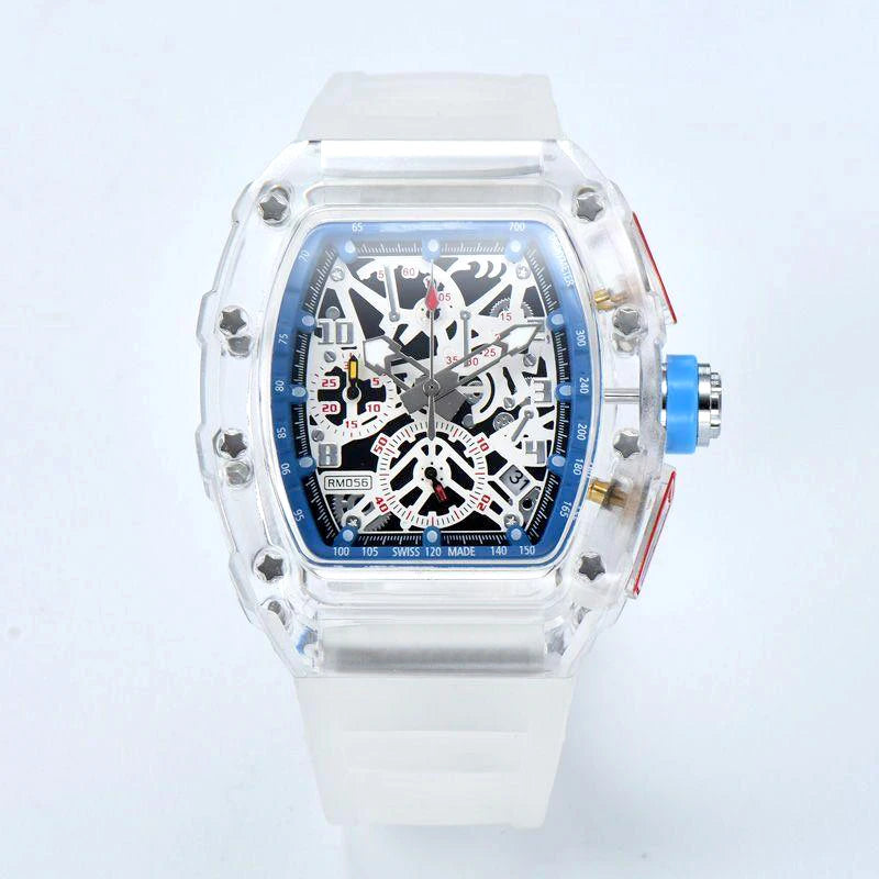 Sapphire Tourbillon Masterpiece — Crystal-Cased Ultra-Luxury Timep